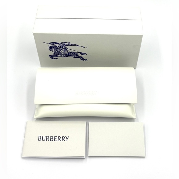 Burberry Sunglasses Plaid Frame Smoke Lens OBE4432U 412287 54-17-140 NWT - Picture 6 of 15